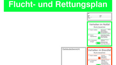 Flucht- und Rettungsplanung